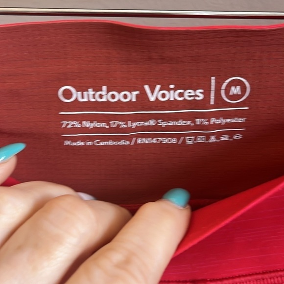 Outdoor Voices Flex 7/8 Leggings Size Medium - Picture 4 of 7